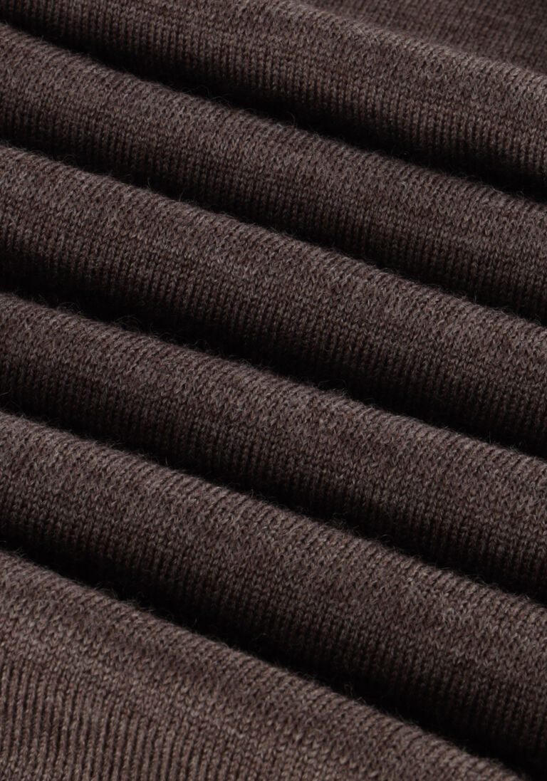 PROFUOMO taupe profuomo coltrui pullover roll neck