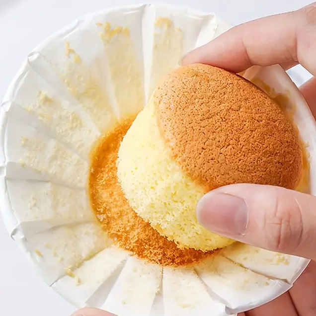 (50er Set) Einweg Papier Cupcake Förmchen Muffin Form Backform - Rosa