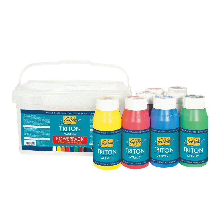 Kreul Solo Goya Acrylfarbe Triton Powerpack, Set