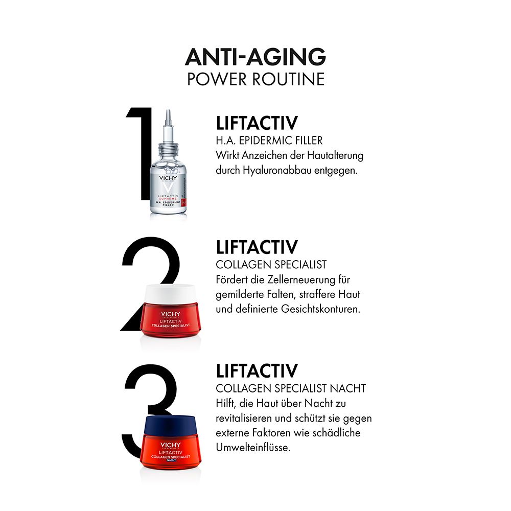 Vichy Liftactiv Collagen Specialist Nacht: Anti-Aging Nachtcreme