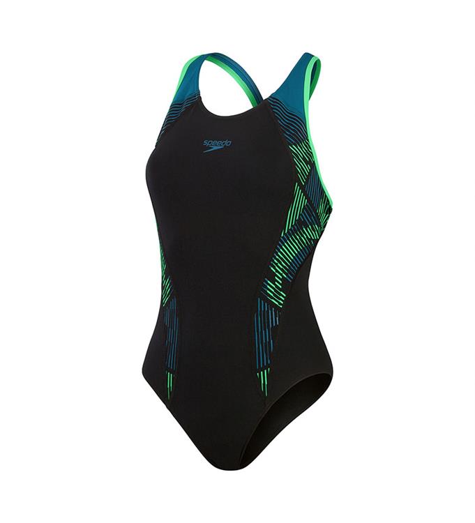 Speedo Women Eco+ Placement Laneback Badpak