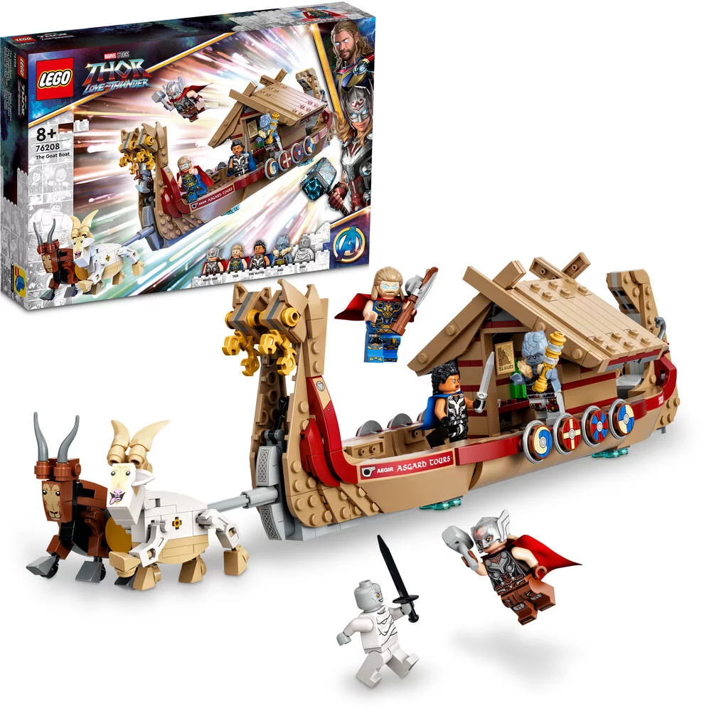 LEGO®MARVEL SUPER HEROES 76208 - LE DRAKKAR DE THOR