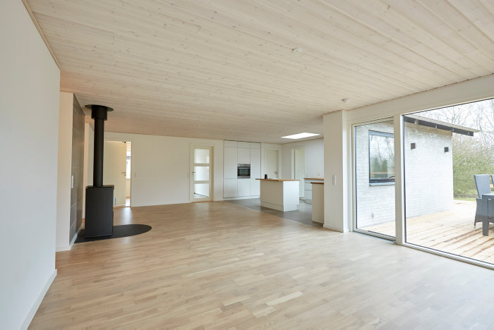 Rustikbrædder ludmalet fyr - 19 x 100 x 3000 mm