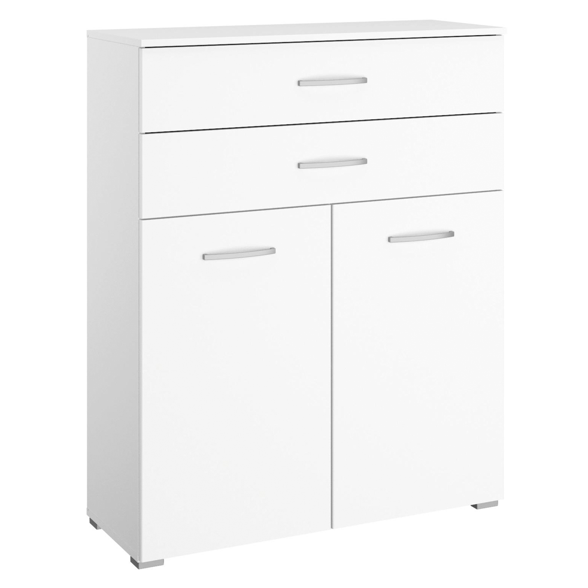 Kommode - Alpinweiß - 93 cm
