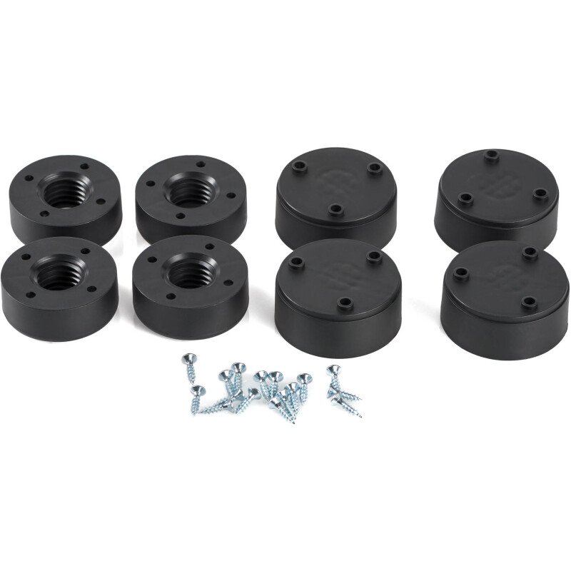 Lot de 4 réhausses pour armoires ECLA