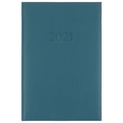 Agenda London - 1 semaine sur 2 pages - 17 x 24,5 cm - gris - Oberthur