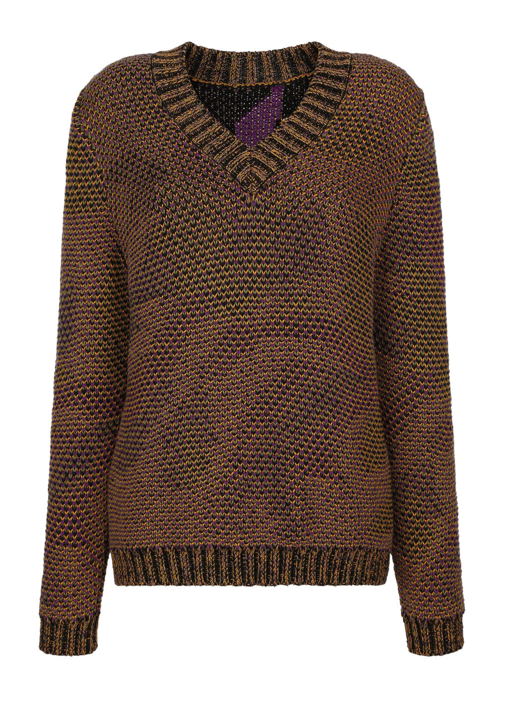 Pullover in Grobstrick