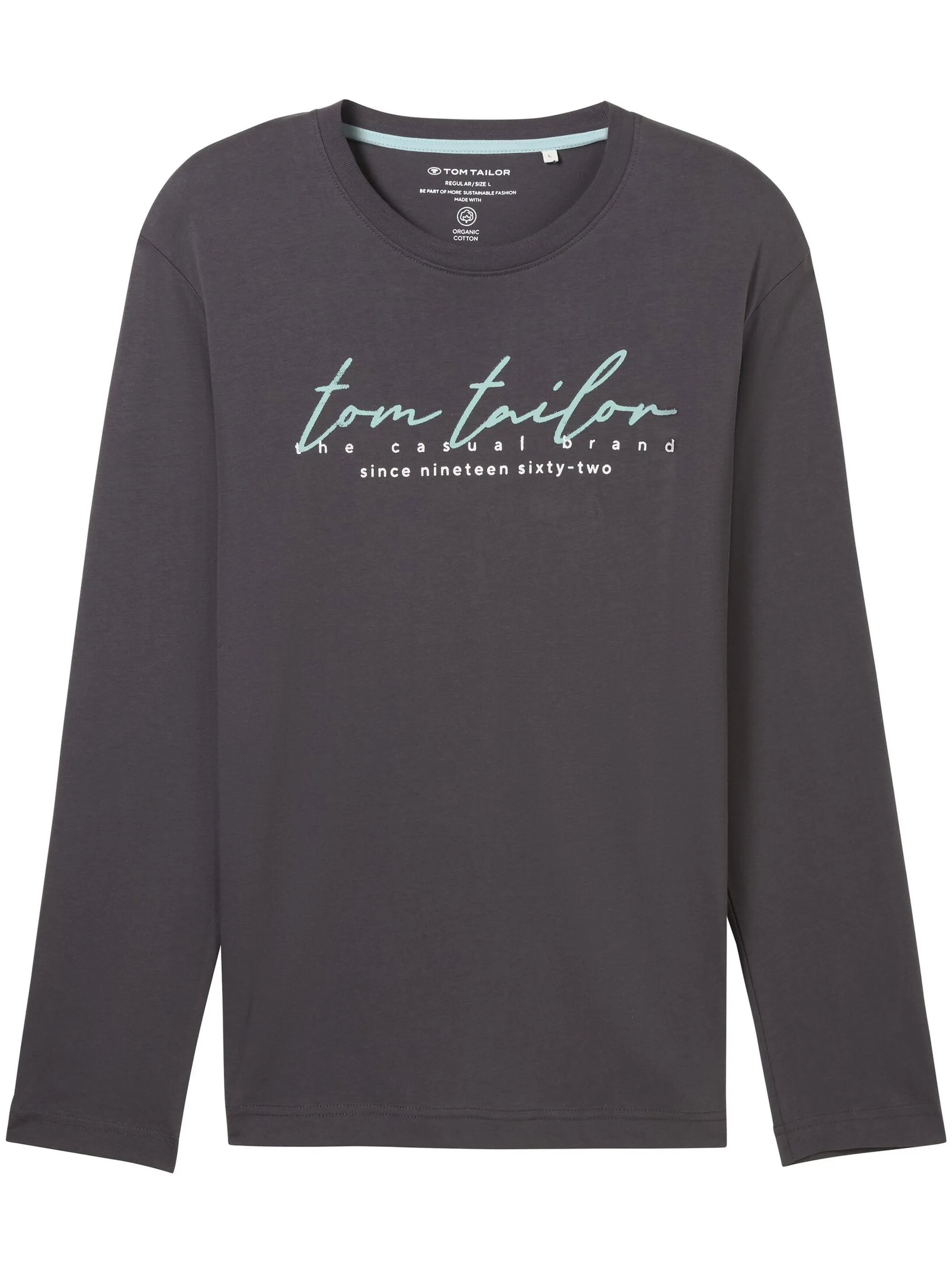 Tom Tailor Herren Langarm-Shirt