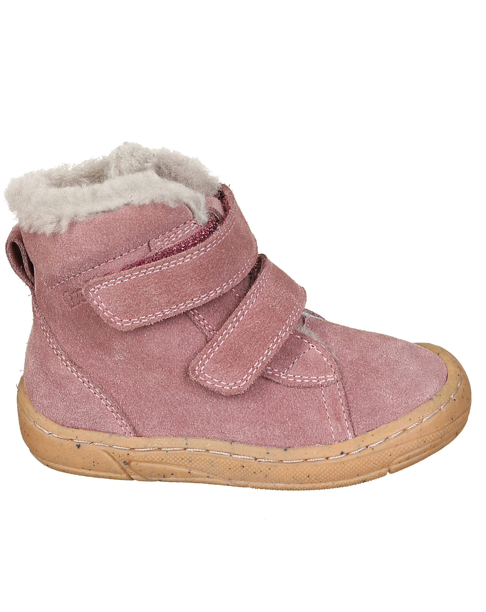 Klett-Booties MINNI SUEDE gefüttert in pink