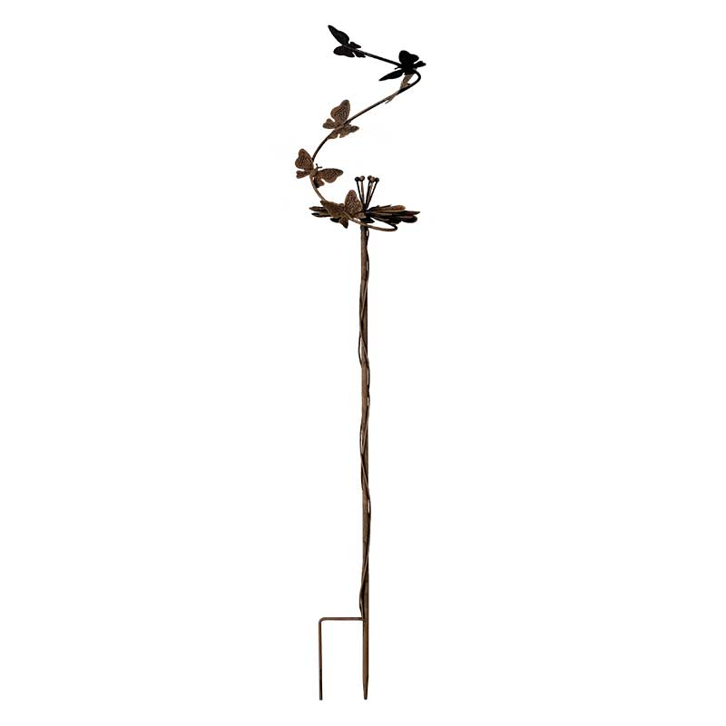 Tuteur fleur déco 120x25cm
