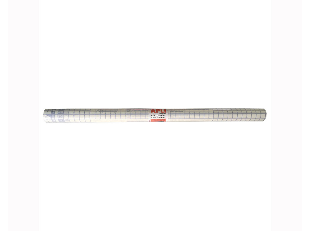 ROLO FORRA LIVROS AUCHAN TRANSPARENTE 2.5X0.45M