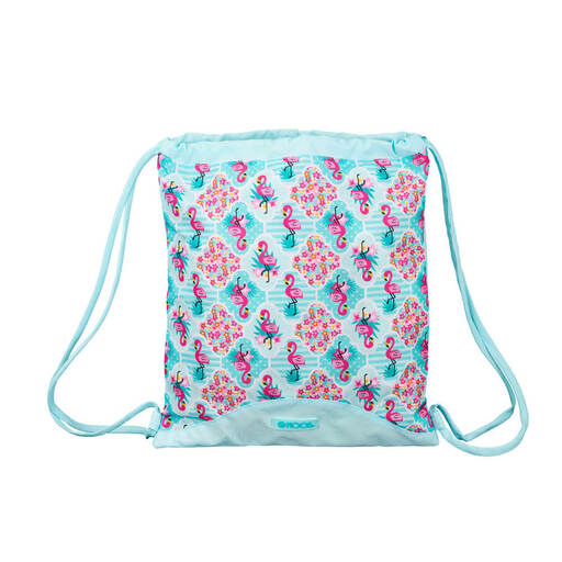 Gymsack Moos Flamingo Turquesa