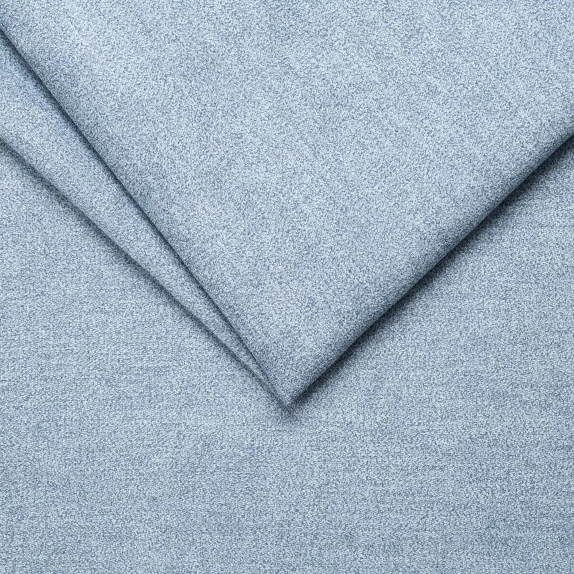 Ecksofa - blue - Velours - Liegefunktion - Staukasten links