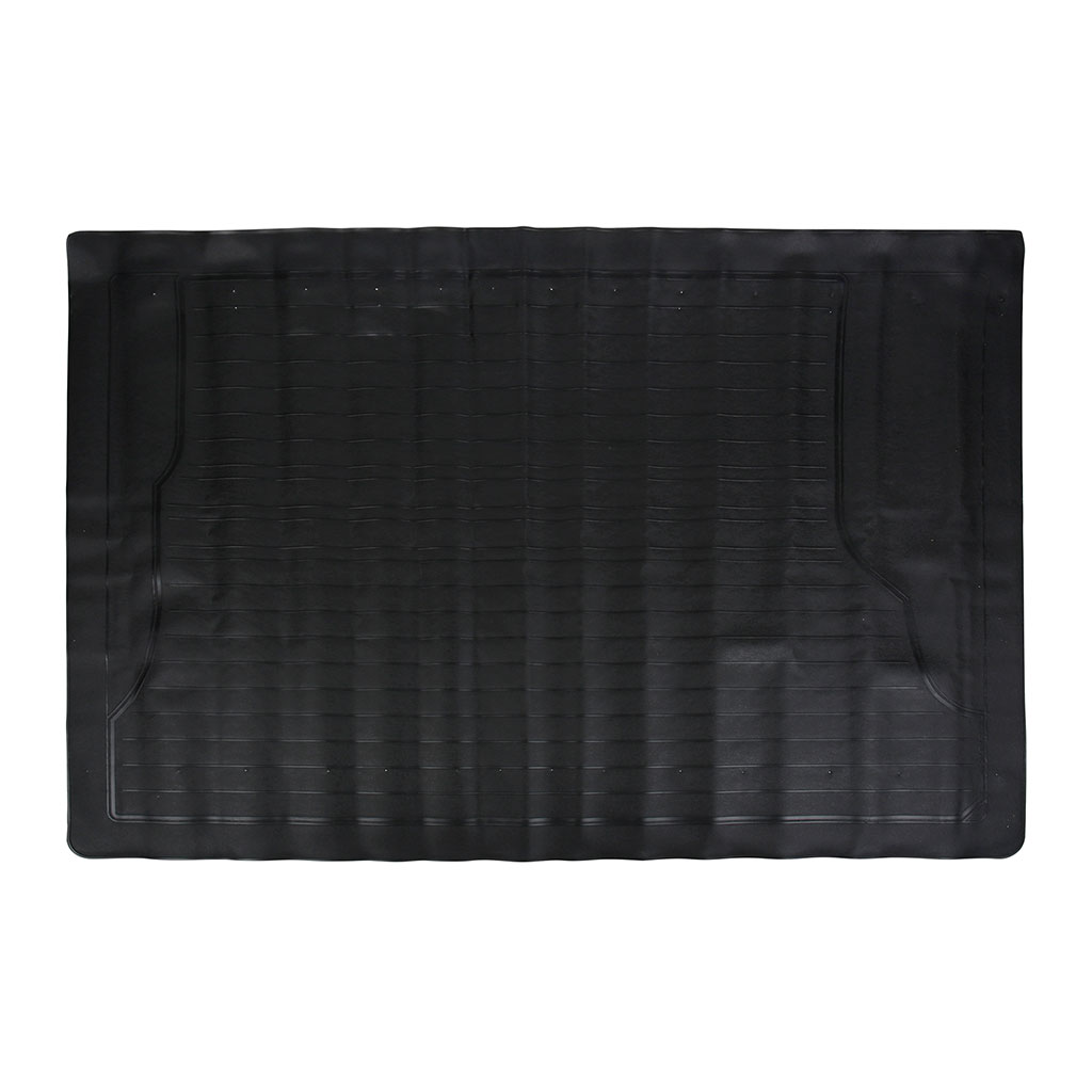 Tapis de coffre voiture caoutchouc noir 80x118cm