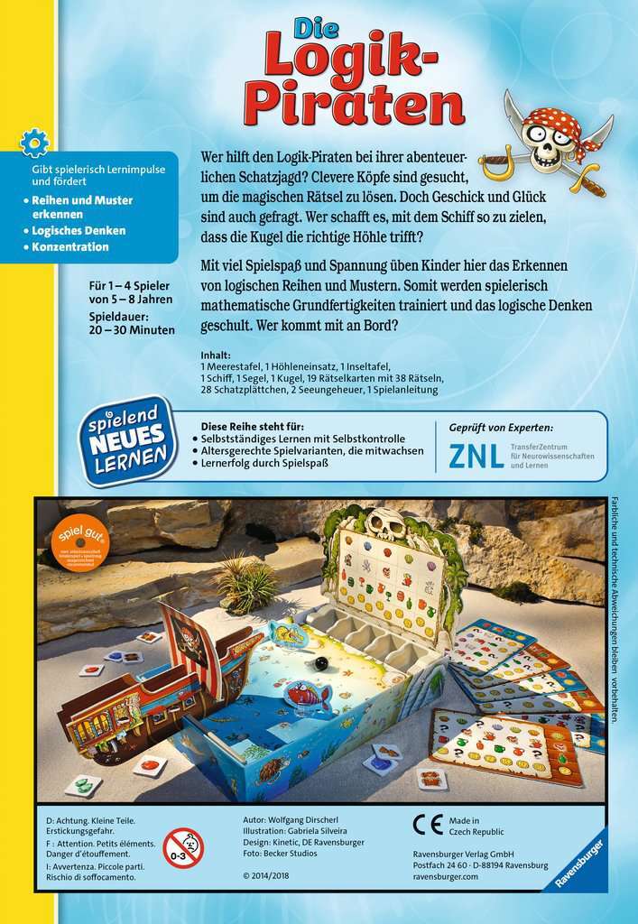 Ravensburger Spiel Die Logik-Piraten