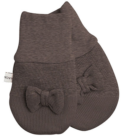 Racing Kids Luffer - Uld/Bomuld - Chocolate Melange m. Sl?jfe