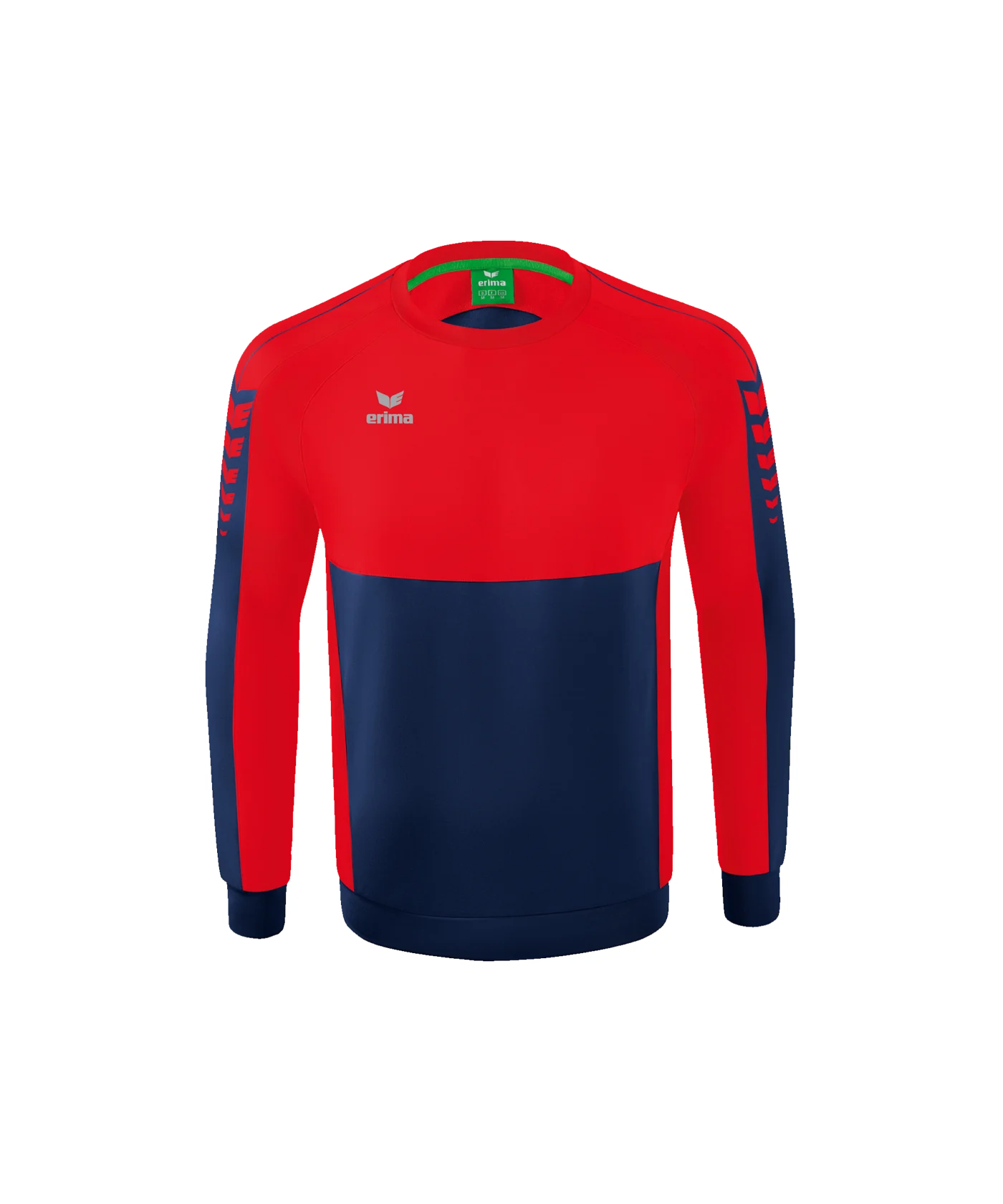 Erima Six Wings Sweatshirt Kids Dunkelblau Rot