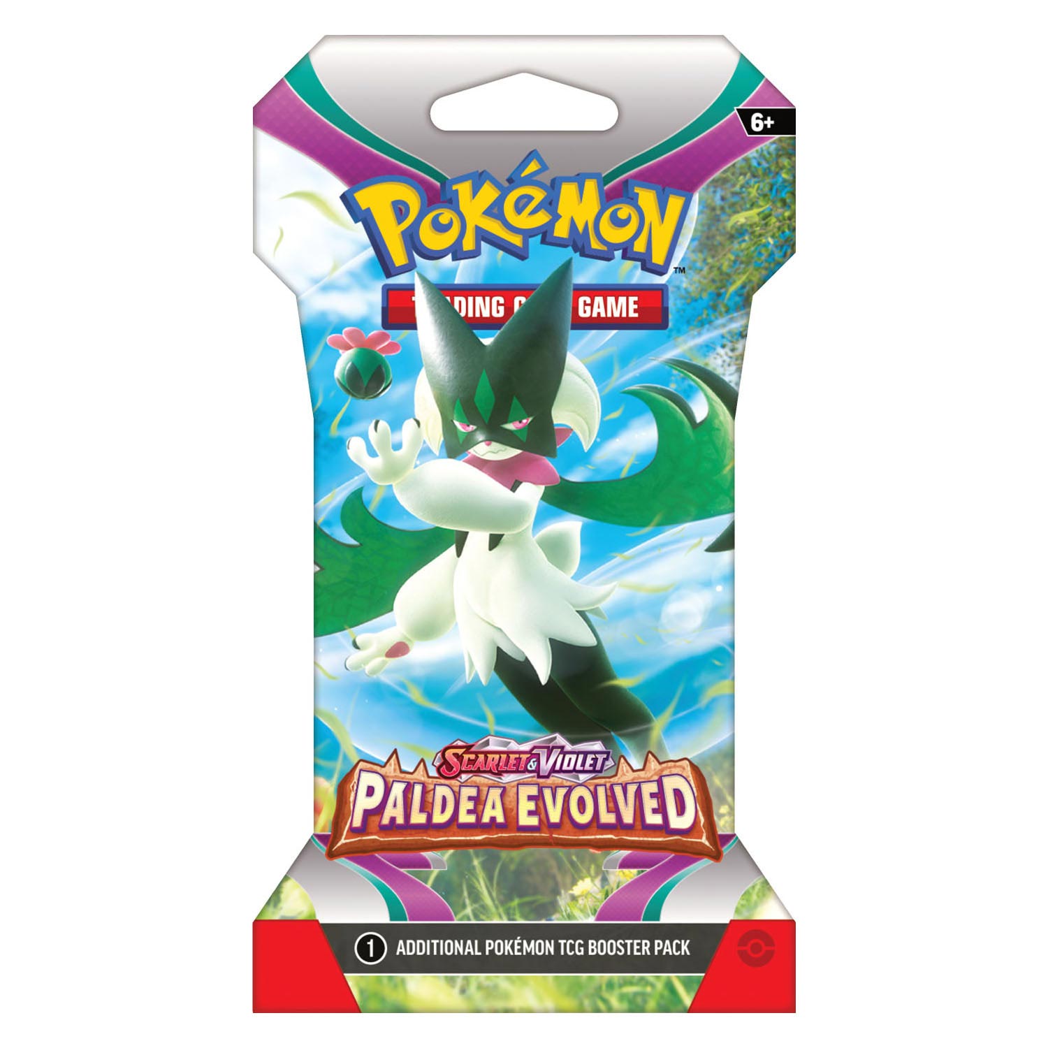 Pokemon TCG Scarlet & Violet Paldea Evolved Sleeved Booster