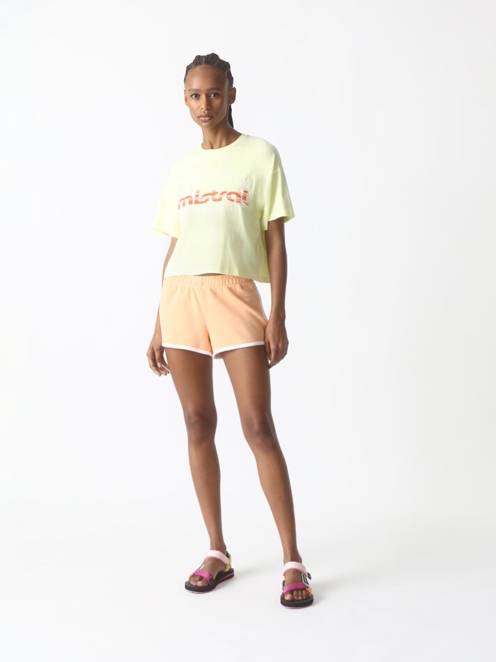 Camiseta bordada Mistral x Lefties - Amarelo Claro