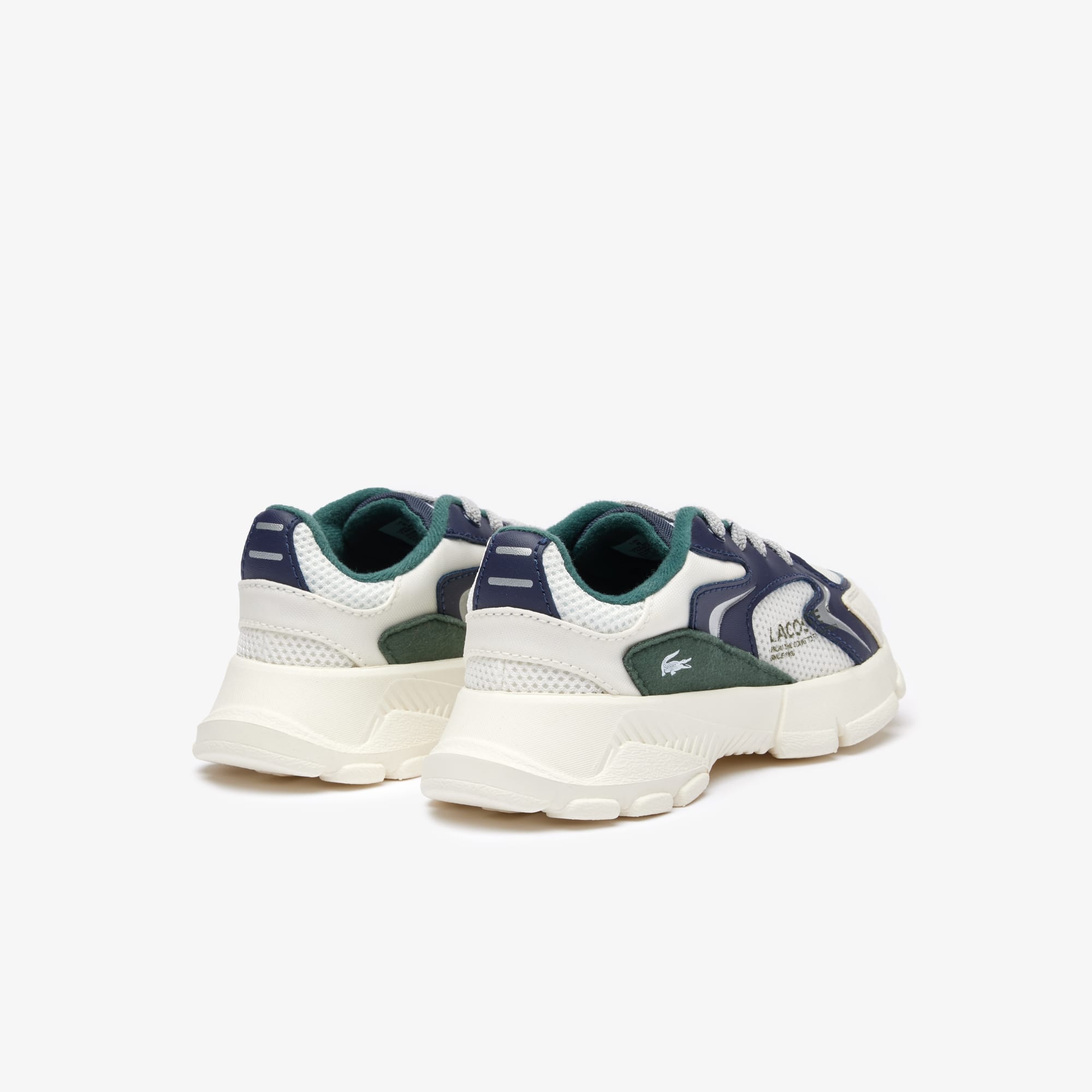 Sneakers L003 Neo bébé en textile Chaussures - Blanc - Lacoste - Enfant