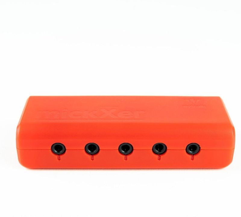 myVolts MickXer 5-Way Passive Mixer Red