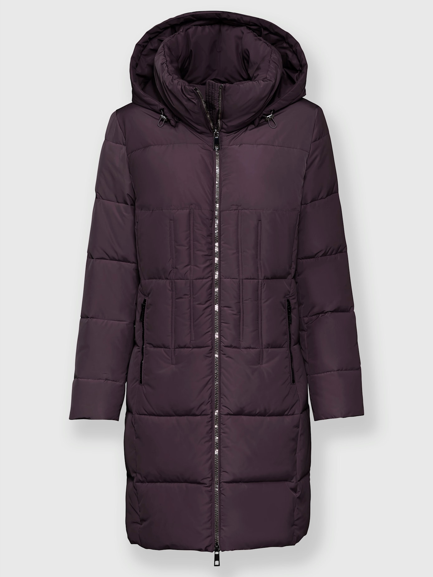 Manteau matelassé brillance discrète