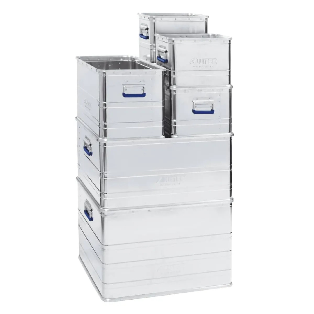 ALUTEC Boîte de rangement en aluminium 23 L