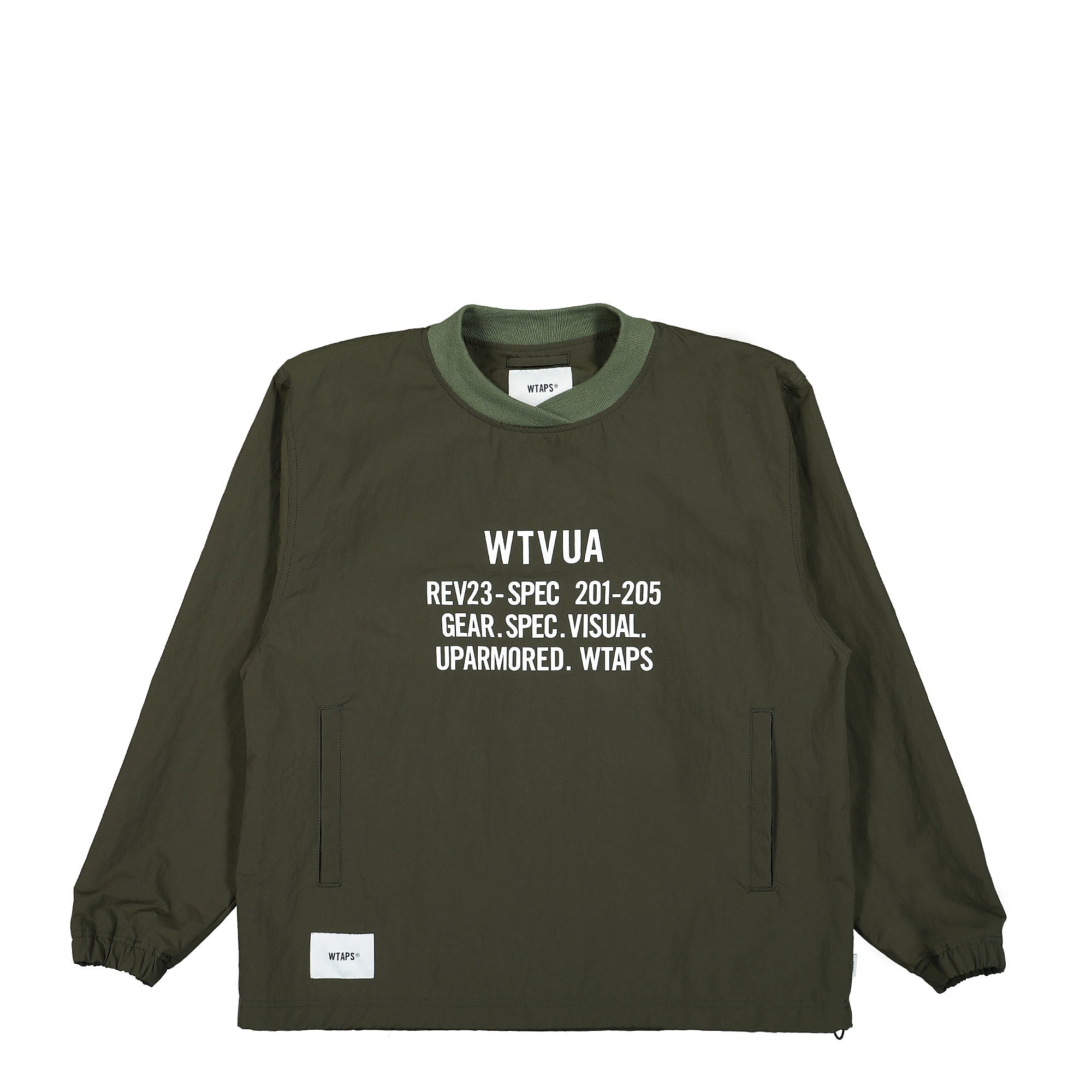 WTAPS<br>Smock Nylon.Tussah Pullover Jacket