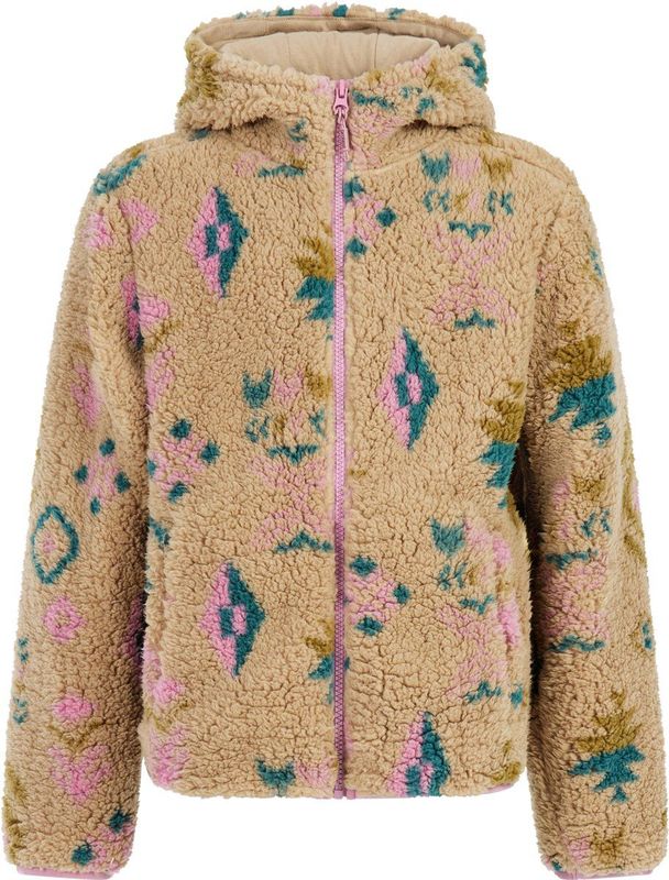 Protest - PRTEvelyn - Fleece Vest - Vintage Pink - Meisjes - Capuchon