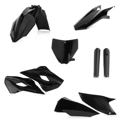 Kit plastiques Acerbis Full - Noir