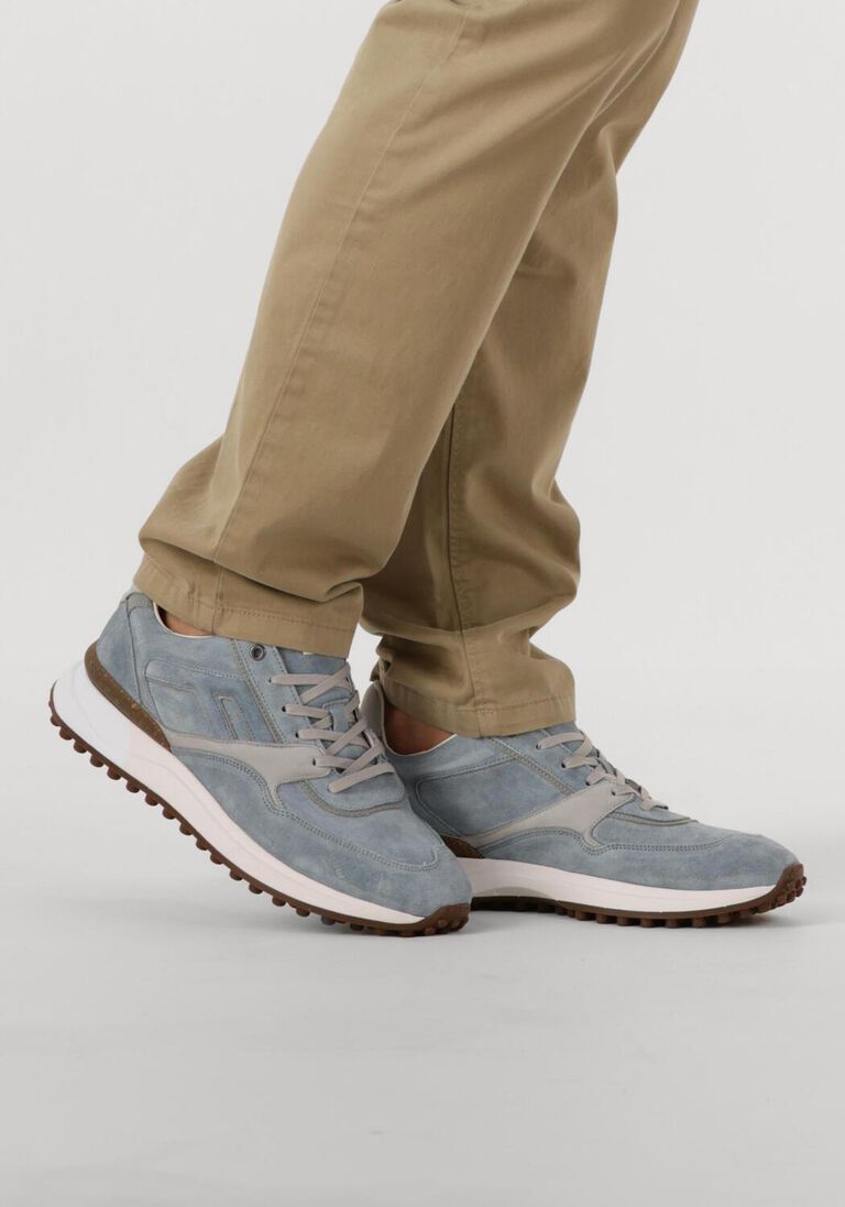blauwe floris van bommel lage sneakers sfm-10223 noppi