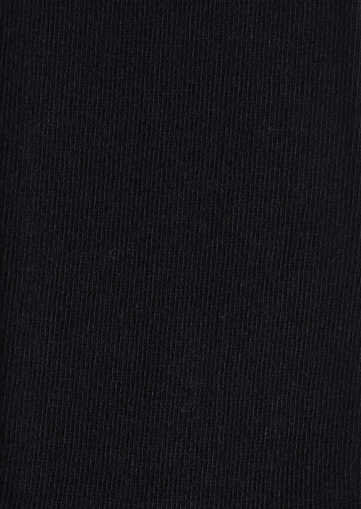 Chaussettes en coton mélangé uni noir