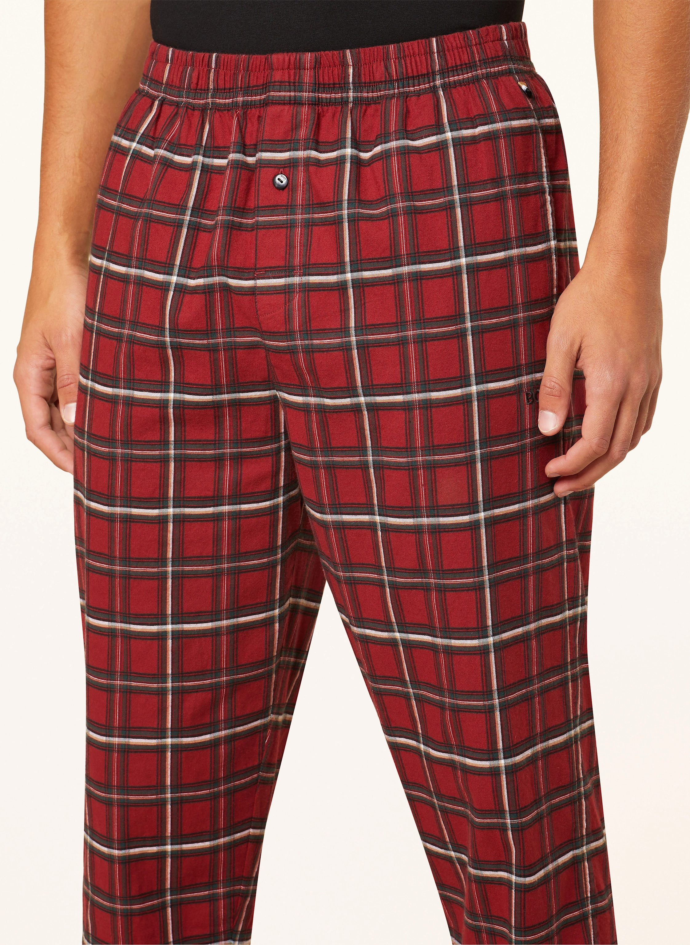 BOSS Schlafhose HOLIDAY aus Flanell