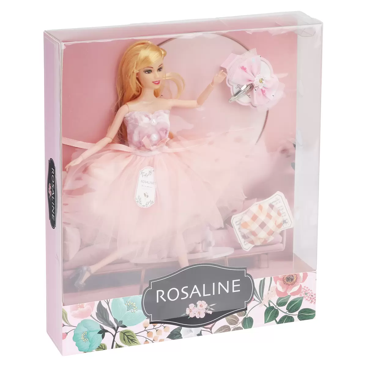 Spielzeug Puppe Rosaline Bunt