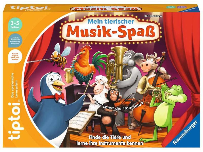tiptoi Spiel Mein tierischer Musik-Spass Ein lustiges Musik-Spiel