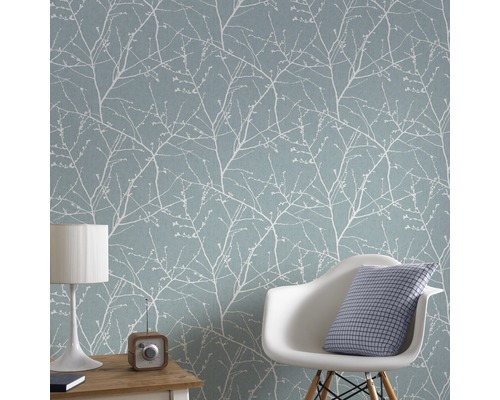 Vliesbehang 33-270 Innocence branches blauw