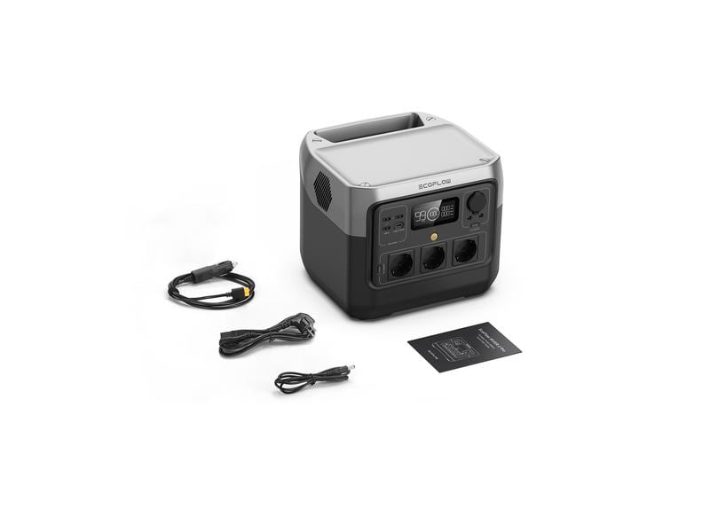 EcoFlow Power Station RIVER 2 Pro 768 Wh Tragbare Power Station mit 230 V AC Steckdose