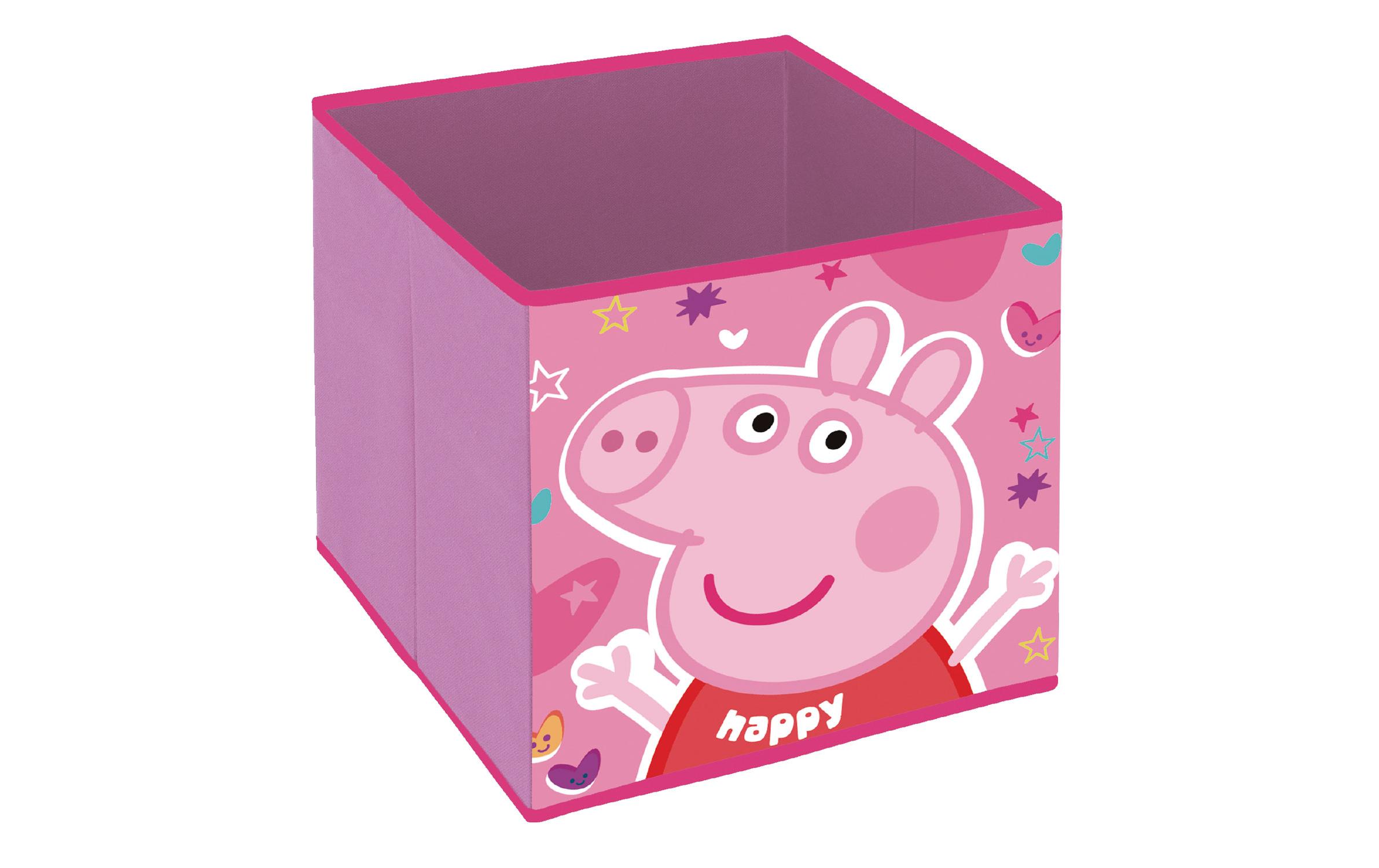 Peppa Pig StoffwürfelTextil-Organizer in Würfelform