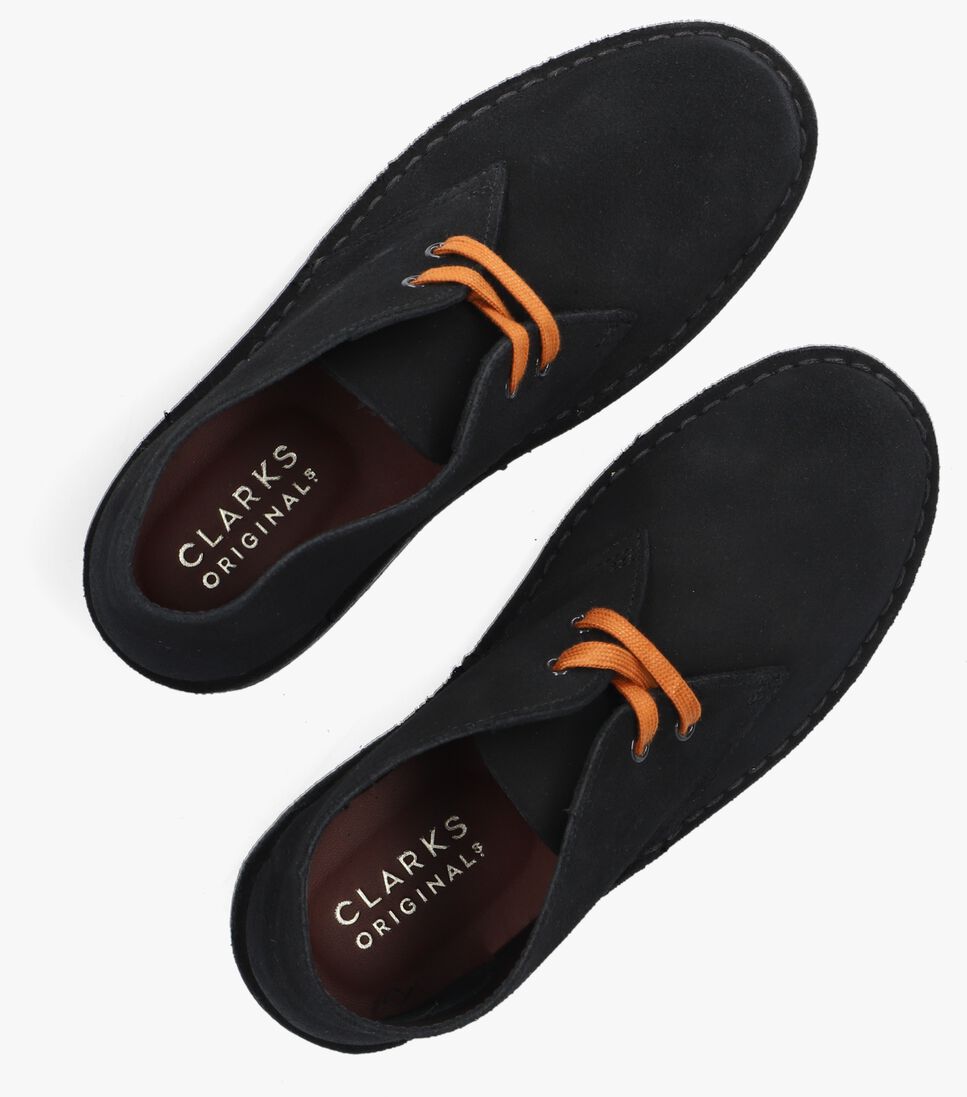 CLARKS ORIGINALS zwarte clarks originals veterschoenen desert boot dames