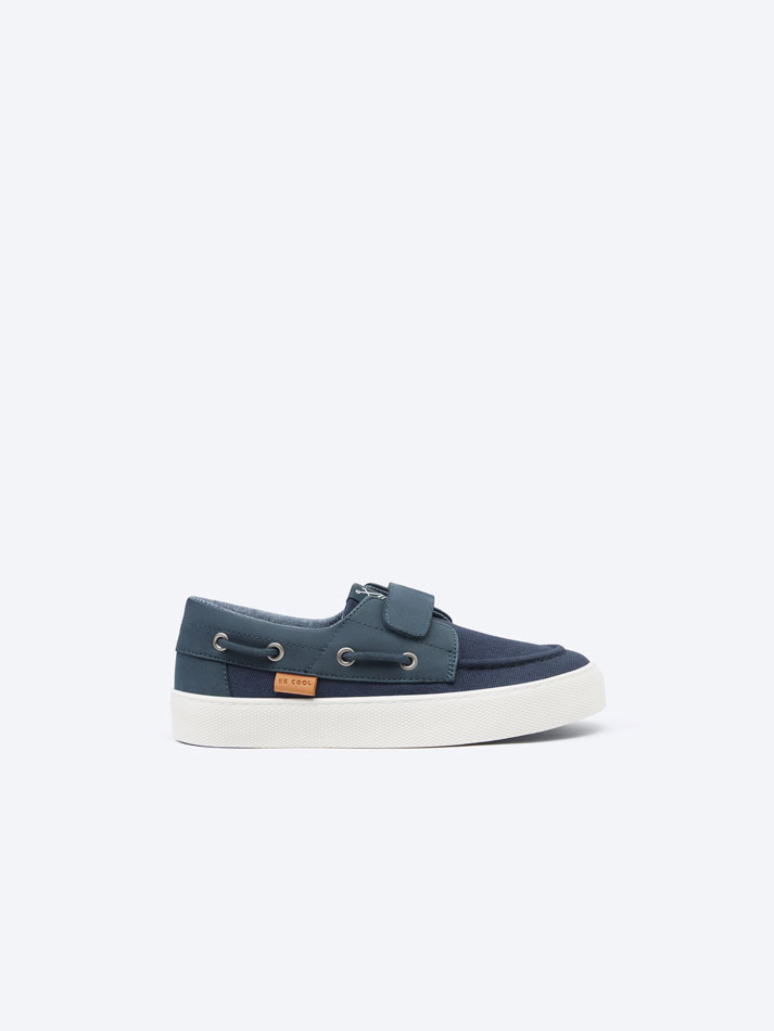 Sapato náutico - Azul Marinho