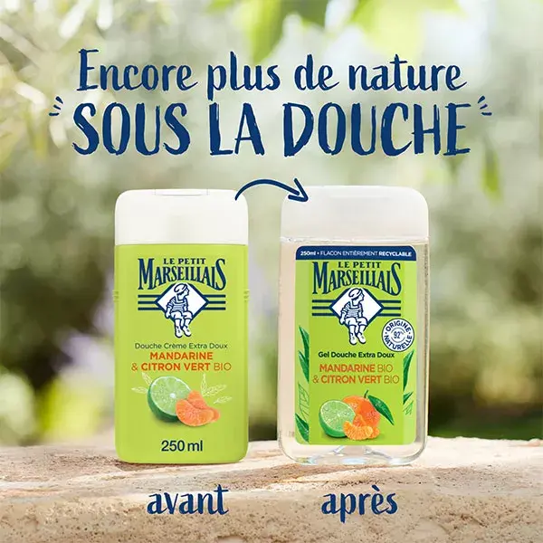 Le Petit Marseillais Gel de Banho Extra Suave Tangerina e Limão 250ml