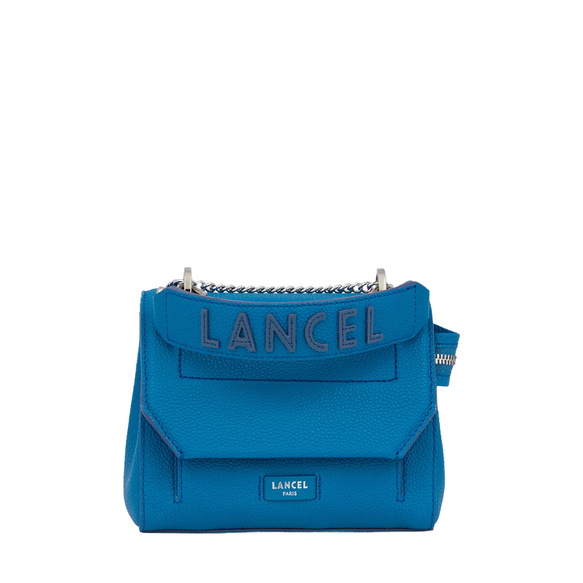 Sac rabat S Ninon de Lancel-Cobalt/Orage