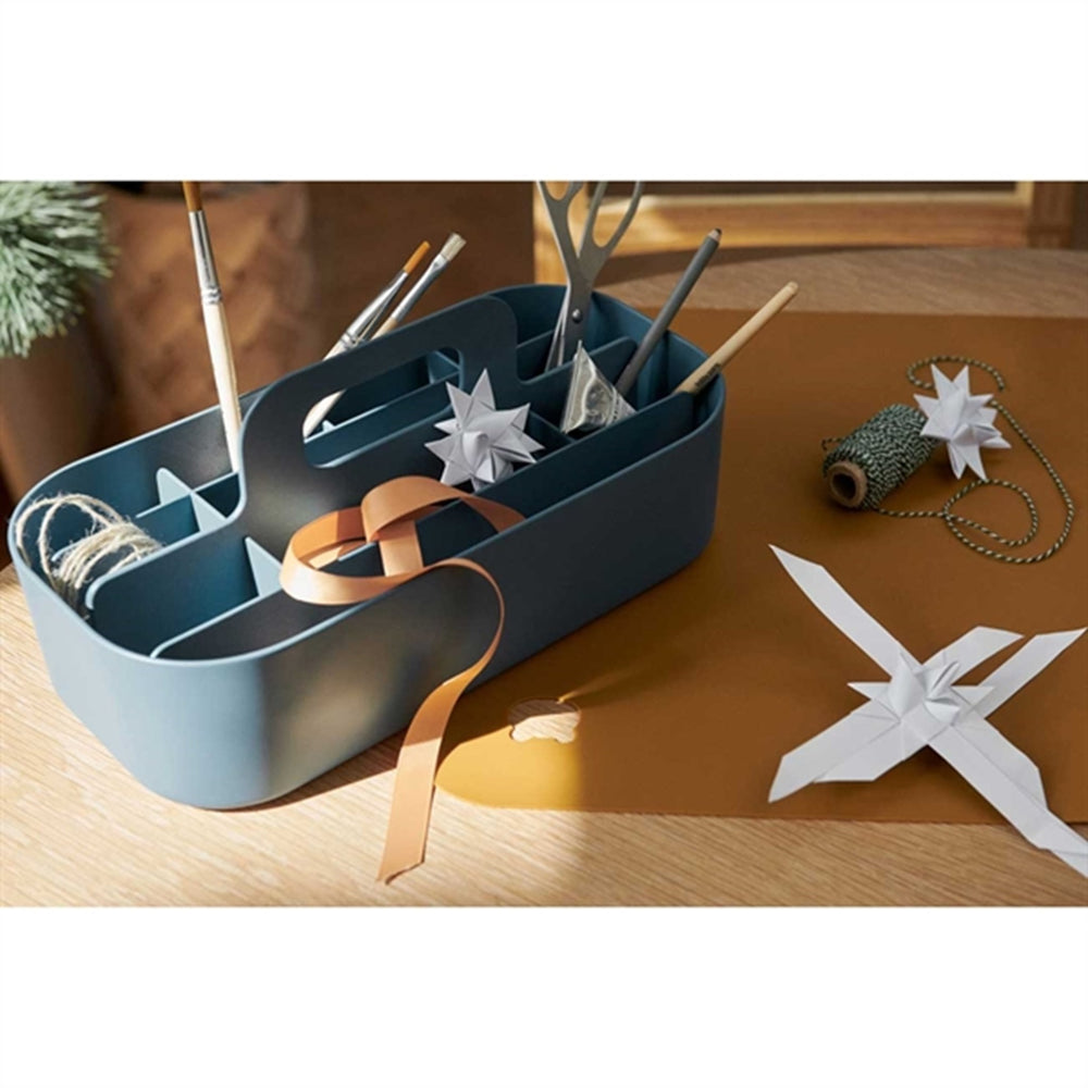 Hope Opbevaringskasse Whale Blue - LieWood