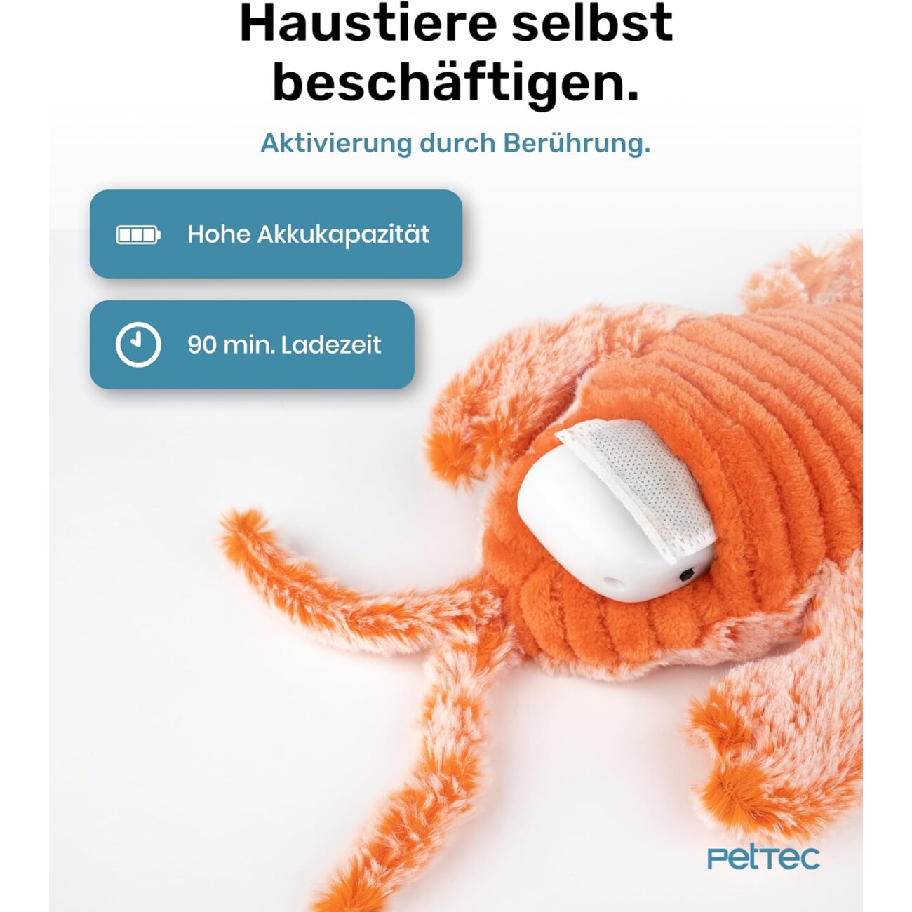 PetTec interaktives Plüschtier - Hummer