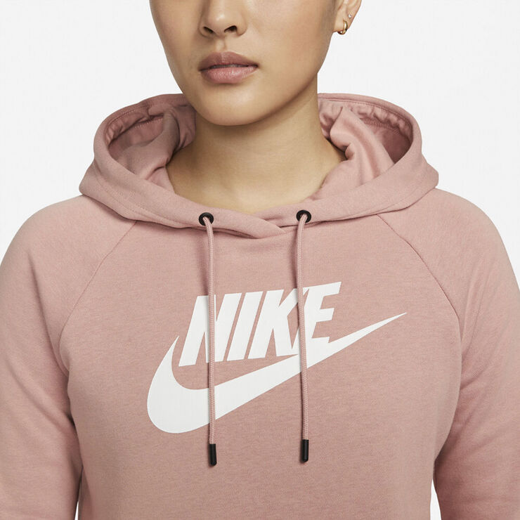 Nike Sportswear Essential Fleece Haettetroje Pink