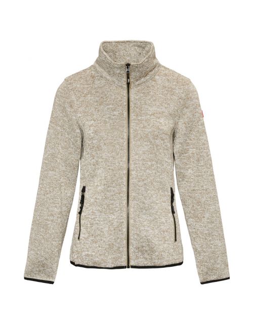 Nord Berg Andrea Polarfleece Dames Taupe - Vrijetijdskleding