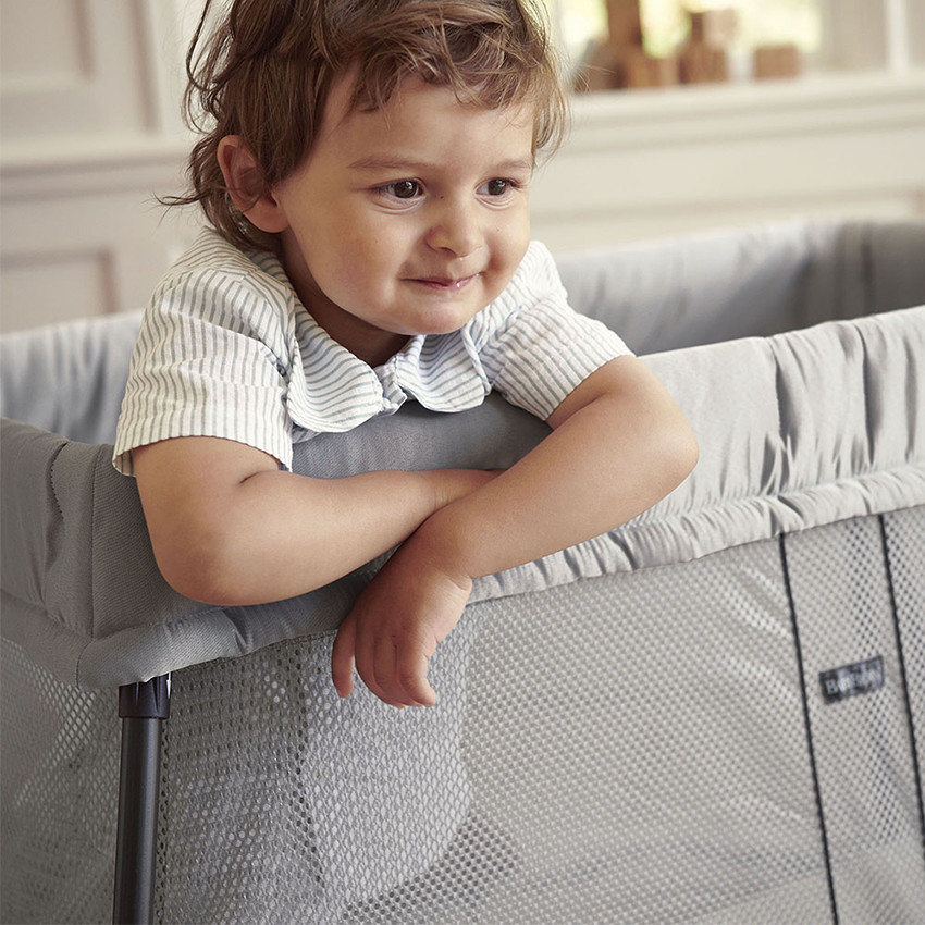 Lit parapluie Light Mesh - Argent