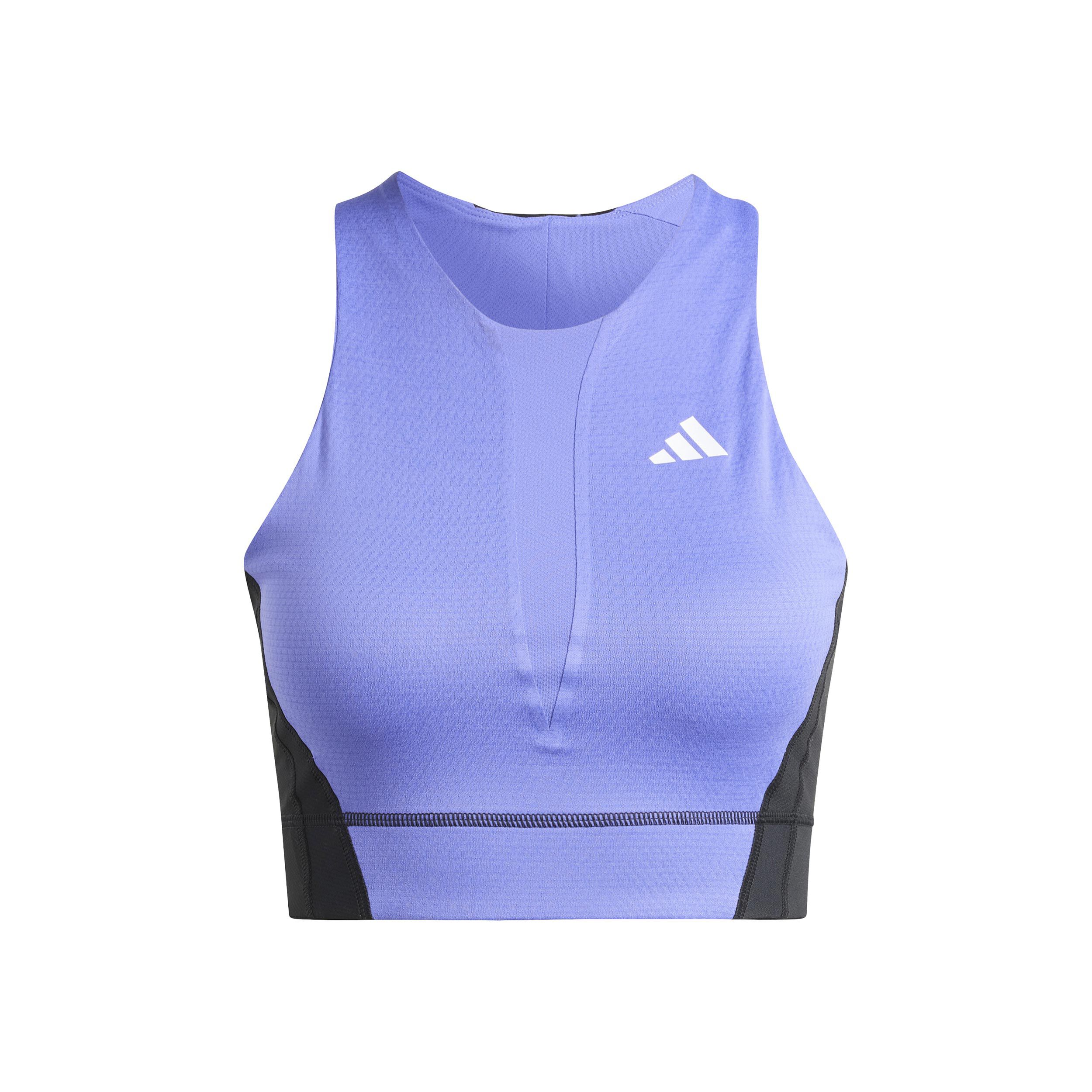 adidas Crop Pro Débardeur Tank Top Femmes - Lilas , Multicouleur