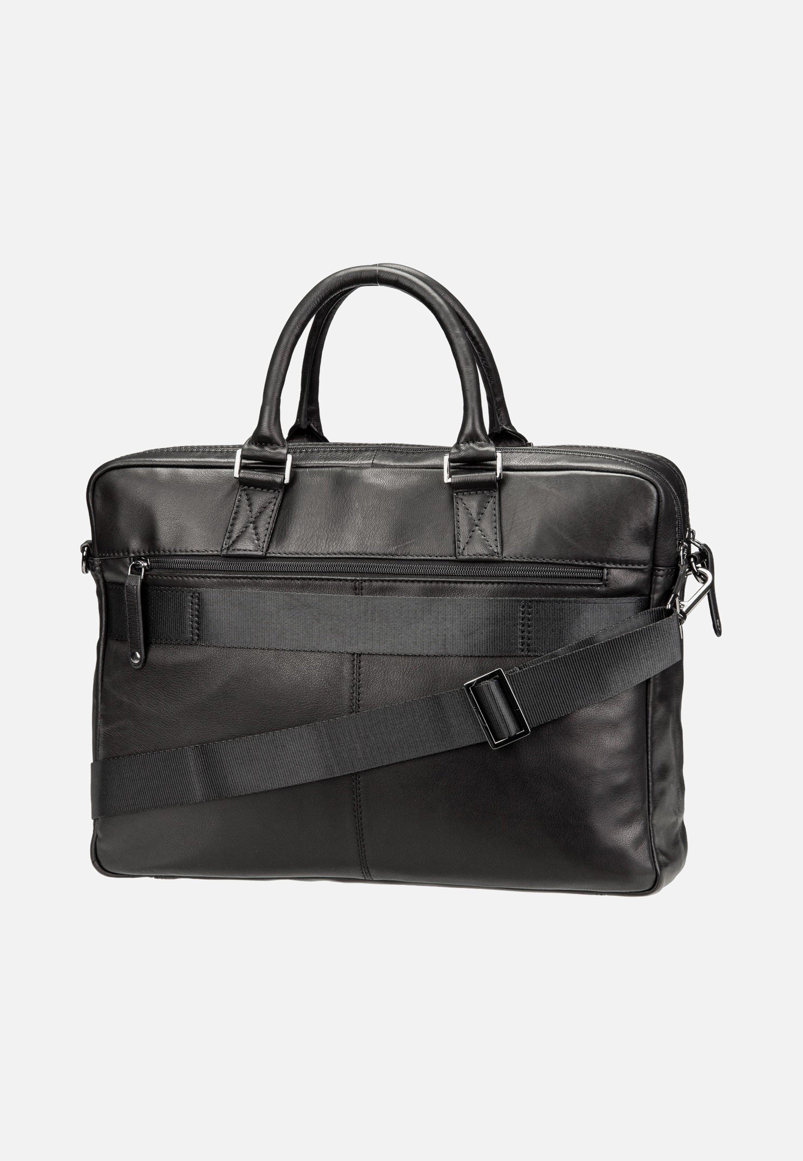 Black Magic Briefcase Large Black - Aktentasche