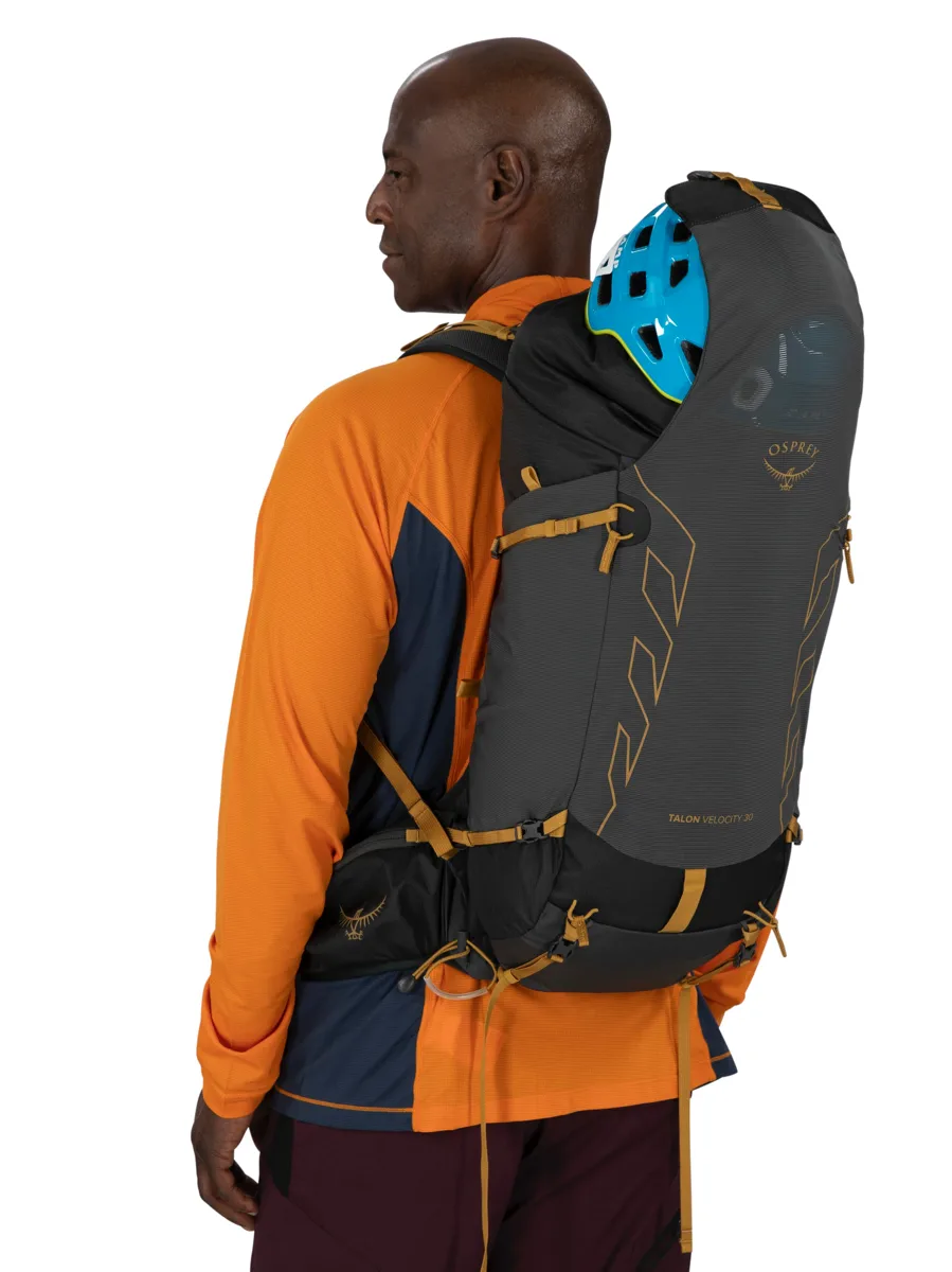 Osprey Talon Velocity 30 Dark Charcoal/tumbleweed Yellow